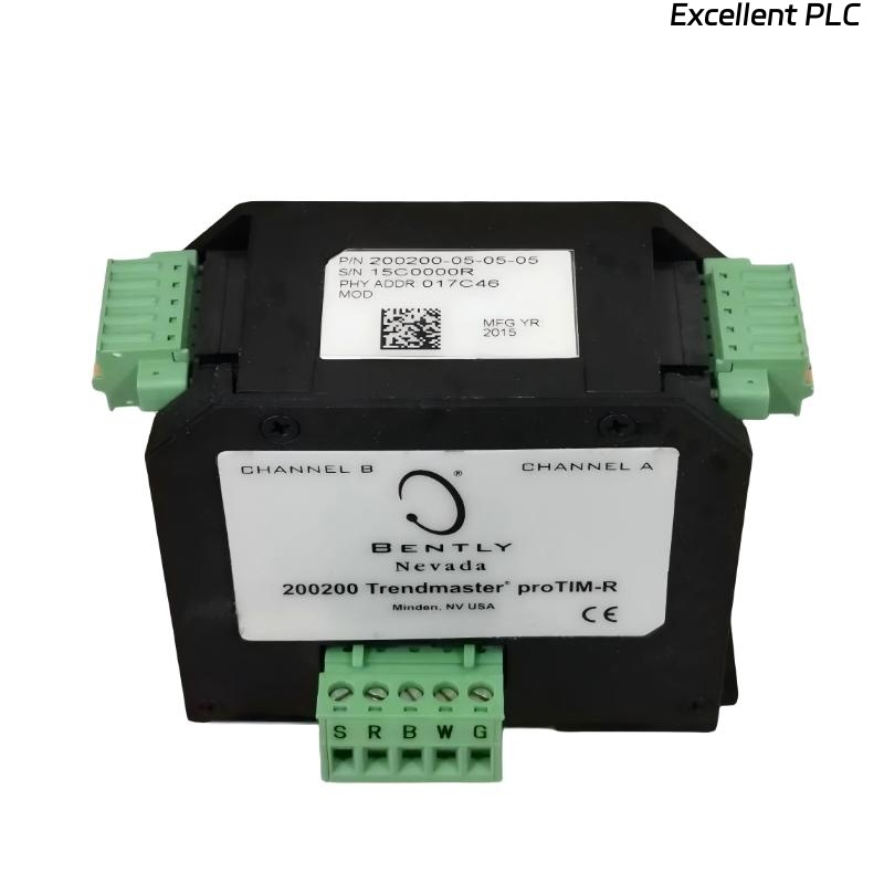 Operating Principle and Typical Weak Points of the Bently Nevada 200200-05-05 Trendmaster ProTIM-R Dual Input Module