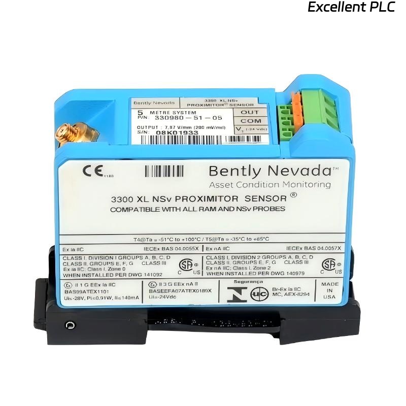 Bently Nevada 330980-91-05 3300 XL NSv Proximitor Sensor