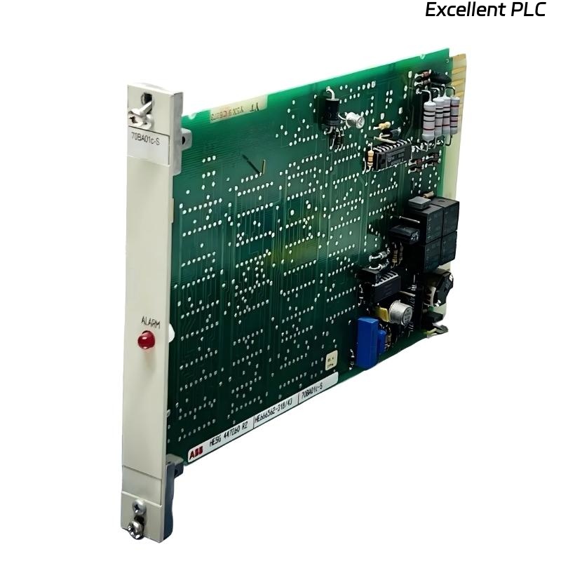 ABB 70BA01C-S HE667102-318 Bus End Module