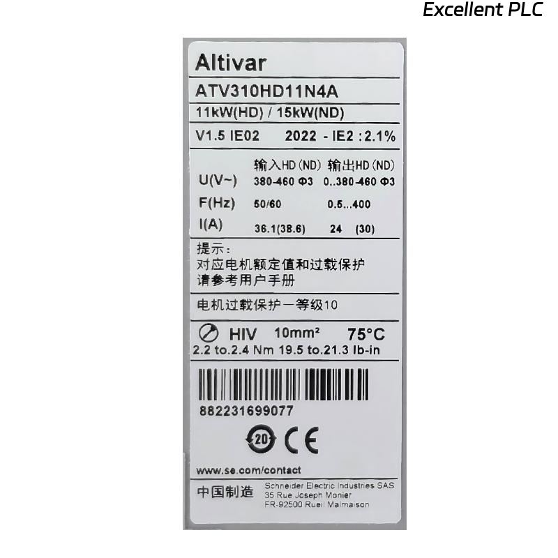 Schneider ATV310HD11N4A Variable Speed Drive