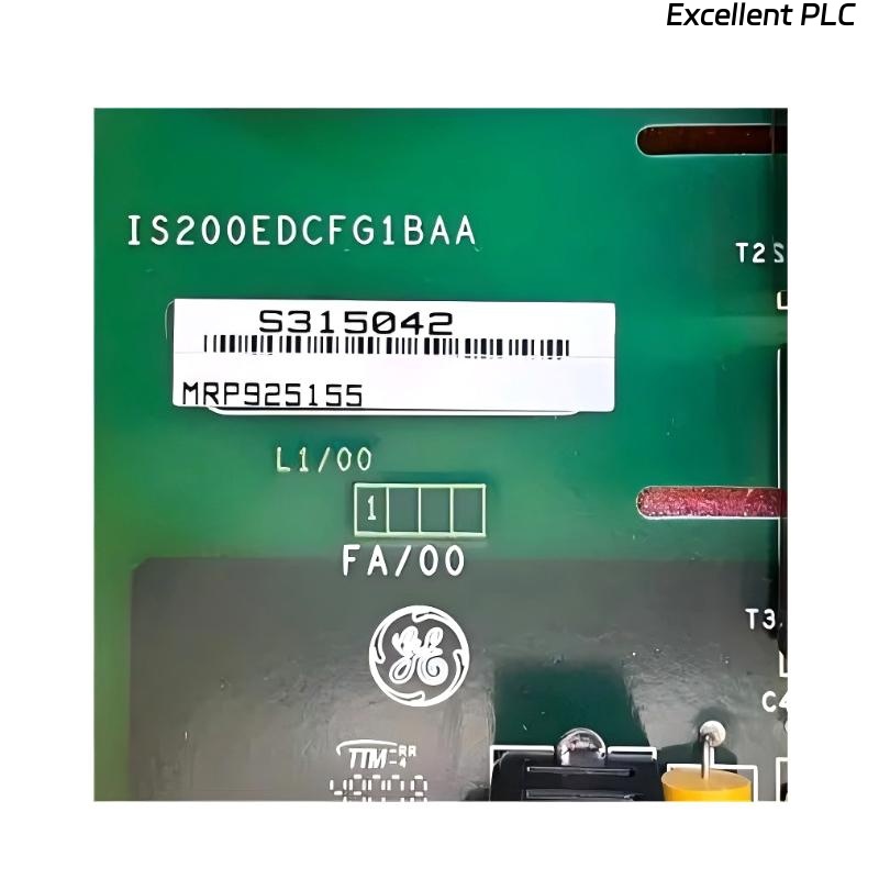 GE IS200EDCFG1BAA Excitation Drive Control Board