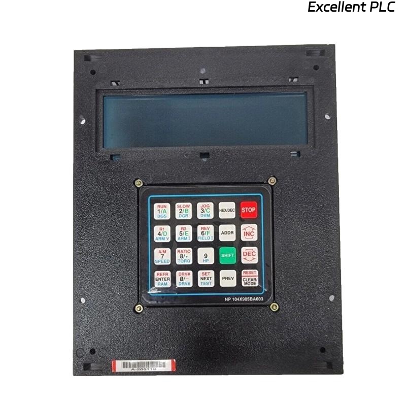 GE 104X905BA603 Display Panel With Keypad