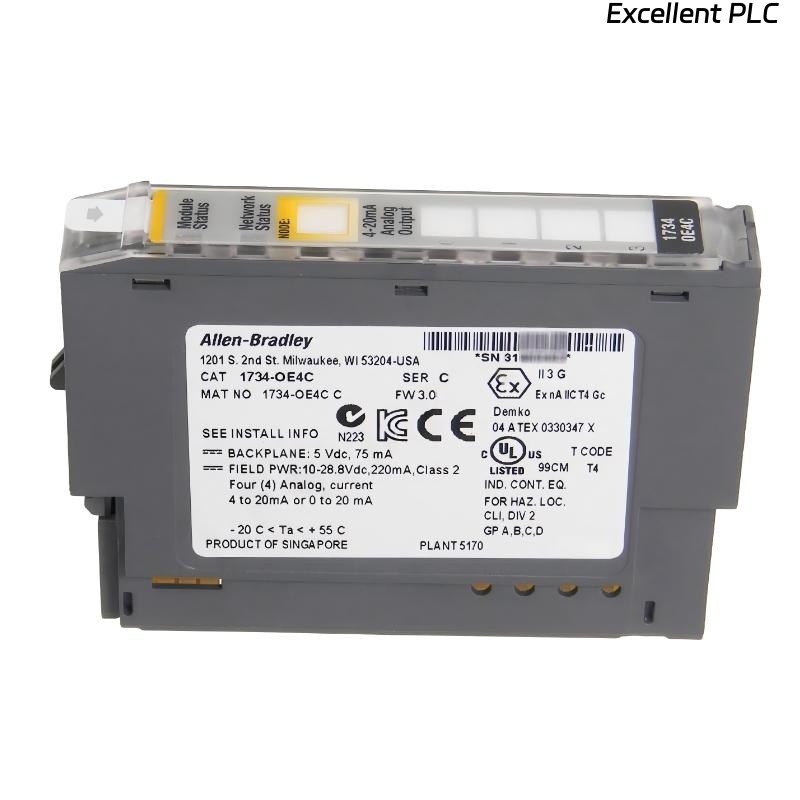 Allen Bradley 1734-OE4C Analog Output Module