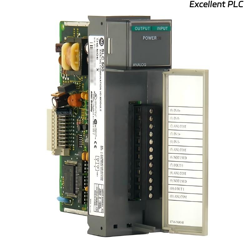 Allen Bradley 1746-NIO4I Combination Analog I/O Module