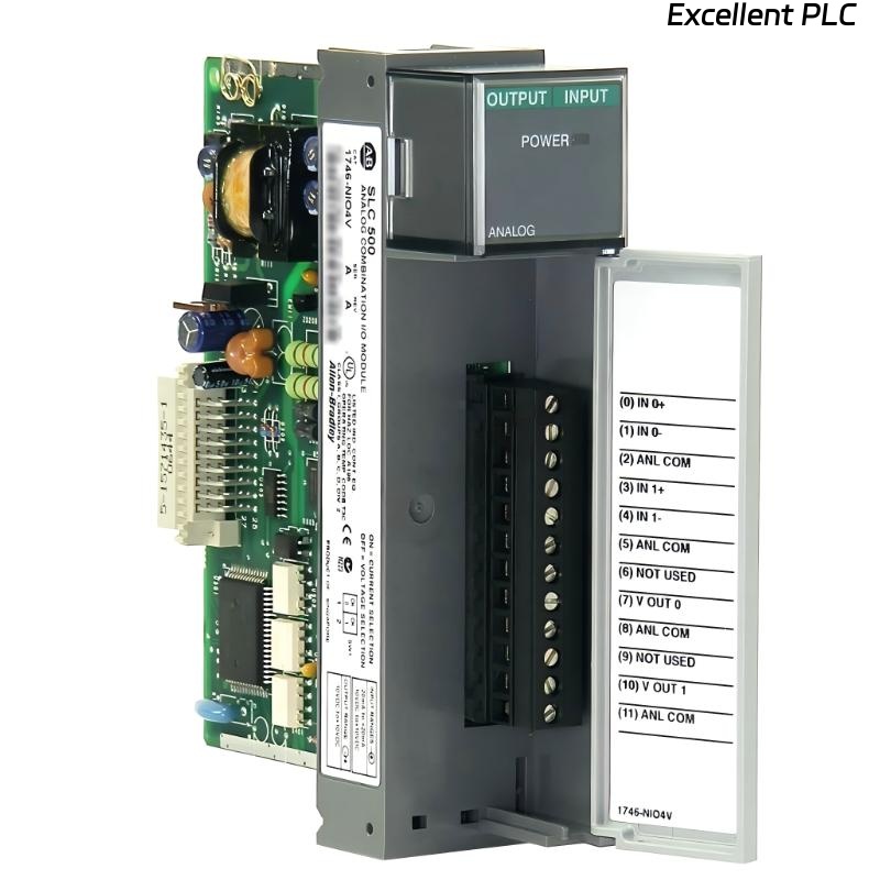 Allen Bradley 1746-NIO4V Combination Analog I/O Module