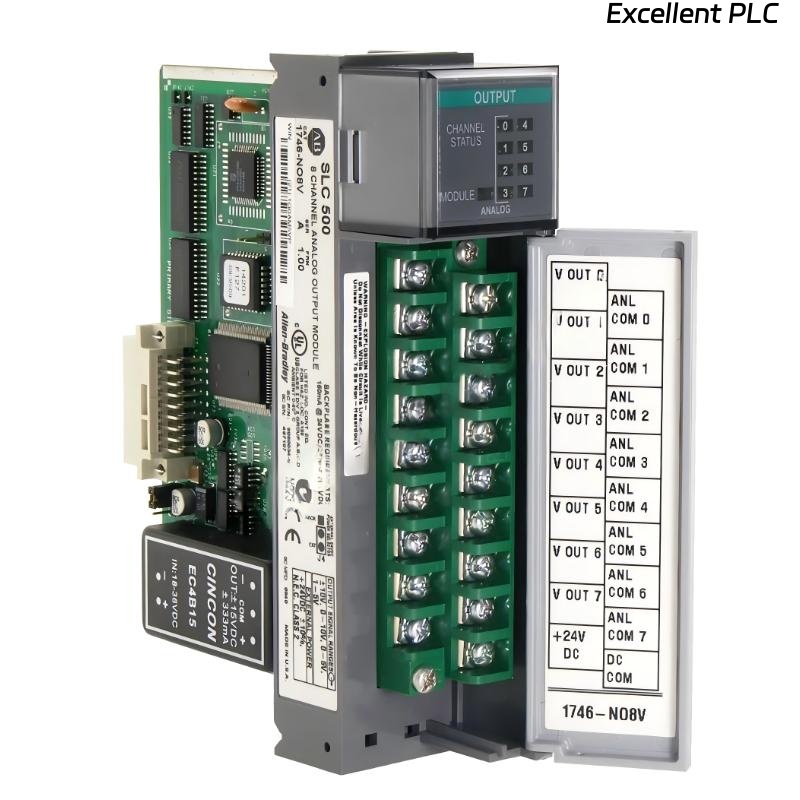 Allen Bradley 1746-NO8V Analog Output Module