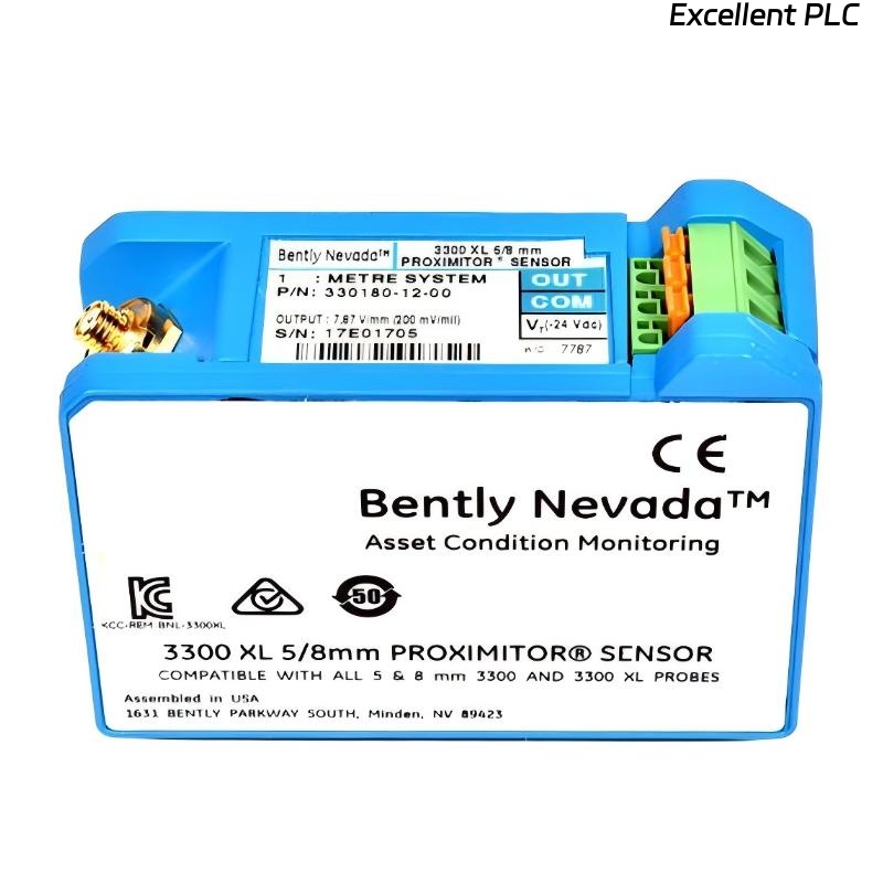 Bently Nevada 330180-12-BR 3300 XL 8mm Proximitor Sensor