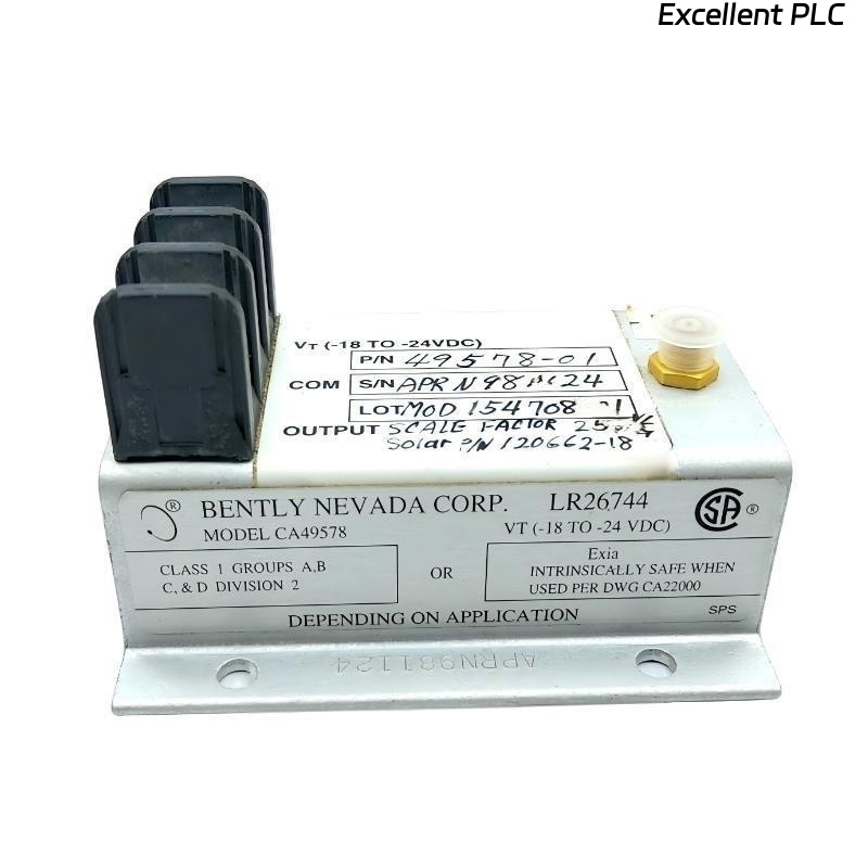 Bently Nevada 49578-01 Proximitor Sensor