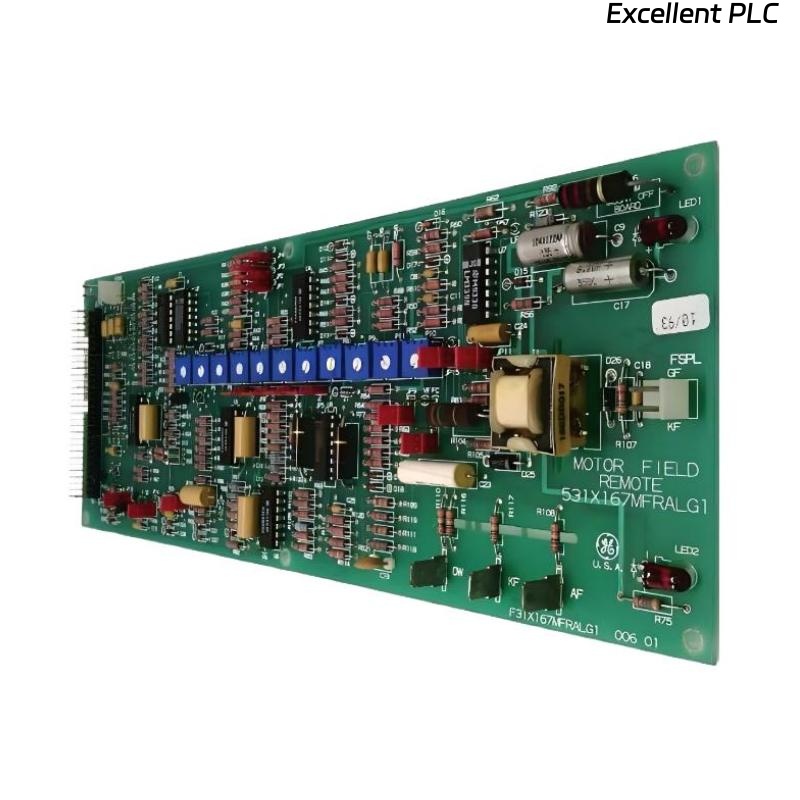 GE 531X167MFRALG1 Motor Field Remote Board