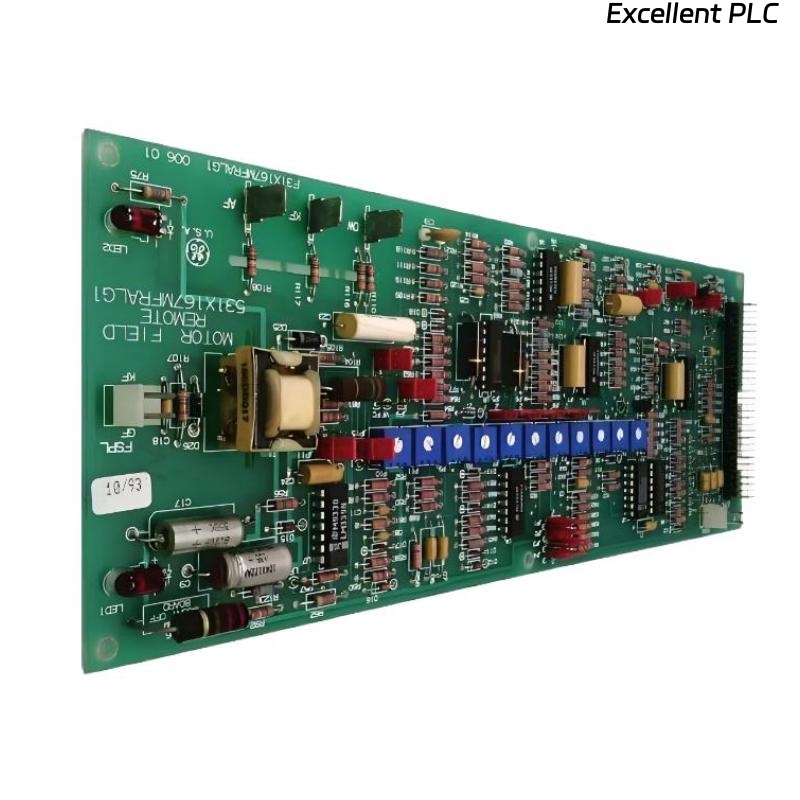 GE 531X167MFRALG1 Motor Field Remote Board