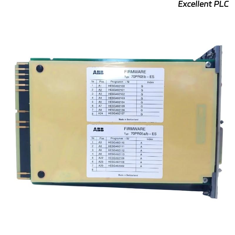 ABB 70PR05B-ES HESG332204R0001 Programmable Processor Module
