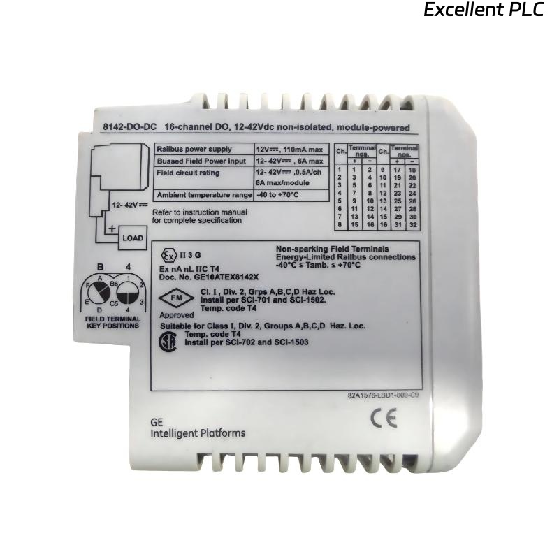 GE 8142-DO-DC 16 Channel Digital Output Module