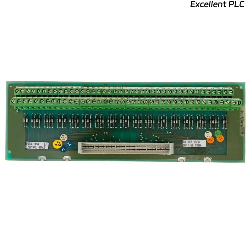 ABB DSTA 145 57120001-HP Connection Unit for Analog Board