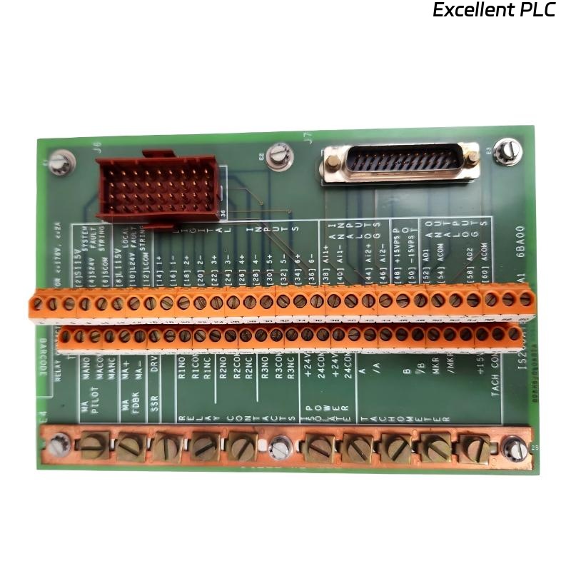 GE IS200ATBAG1BAA1 Application Input/Output Terminal Board