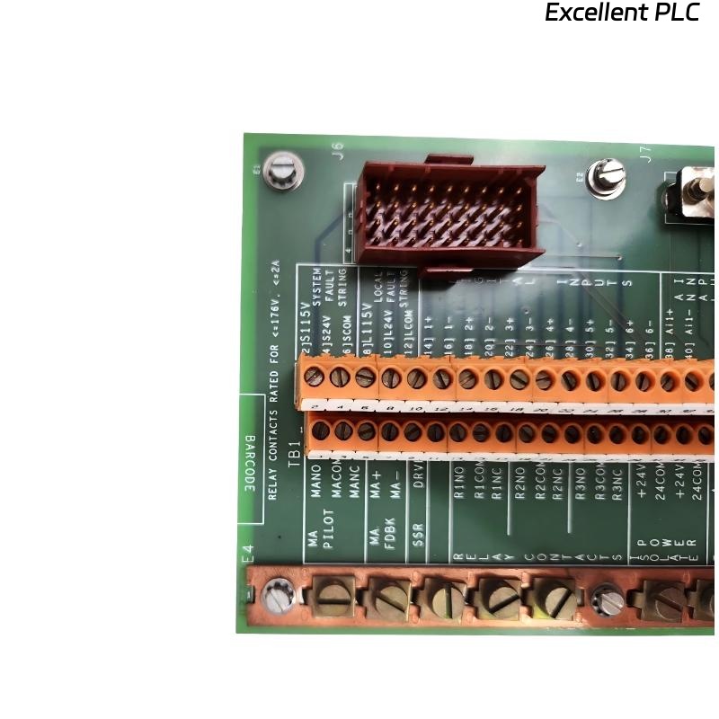GE IS200ATBAG1BAA1 Application Input/Output Terminal Board