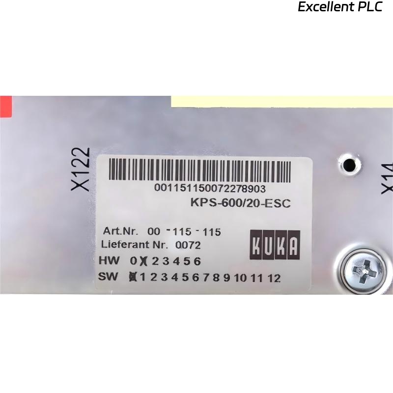 ABB (KUKA) KPS-600/20-ESC E93DE143E4B531 00-115-115 Servo Driver Power