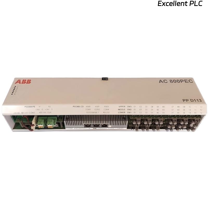 ABB PP D113 B03-10-150000 3BHE023584R1023 AC 800PEC Controller