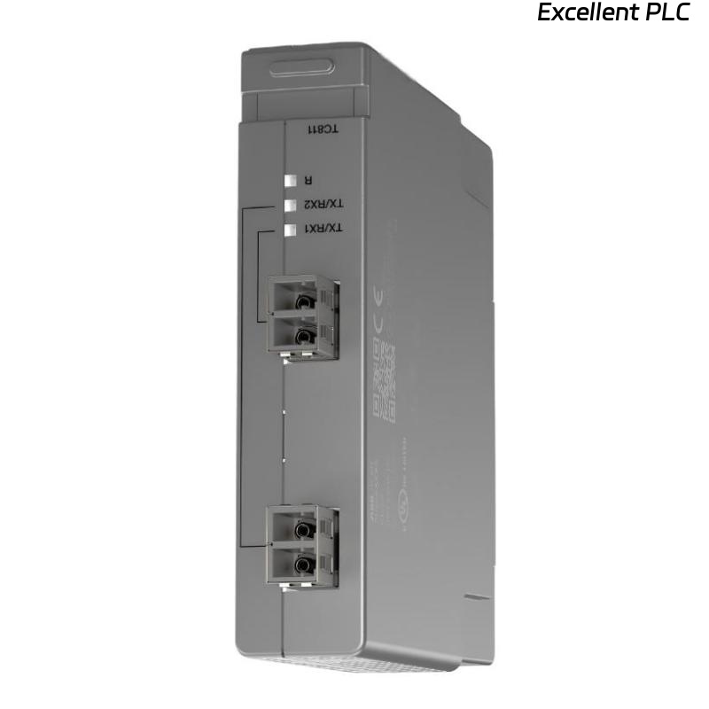 ABB TC811 3BSE078714R1 Ethernet Adapter for Fiber Optic Media