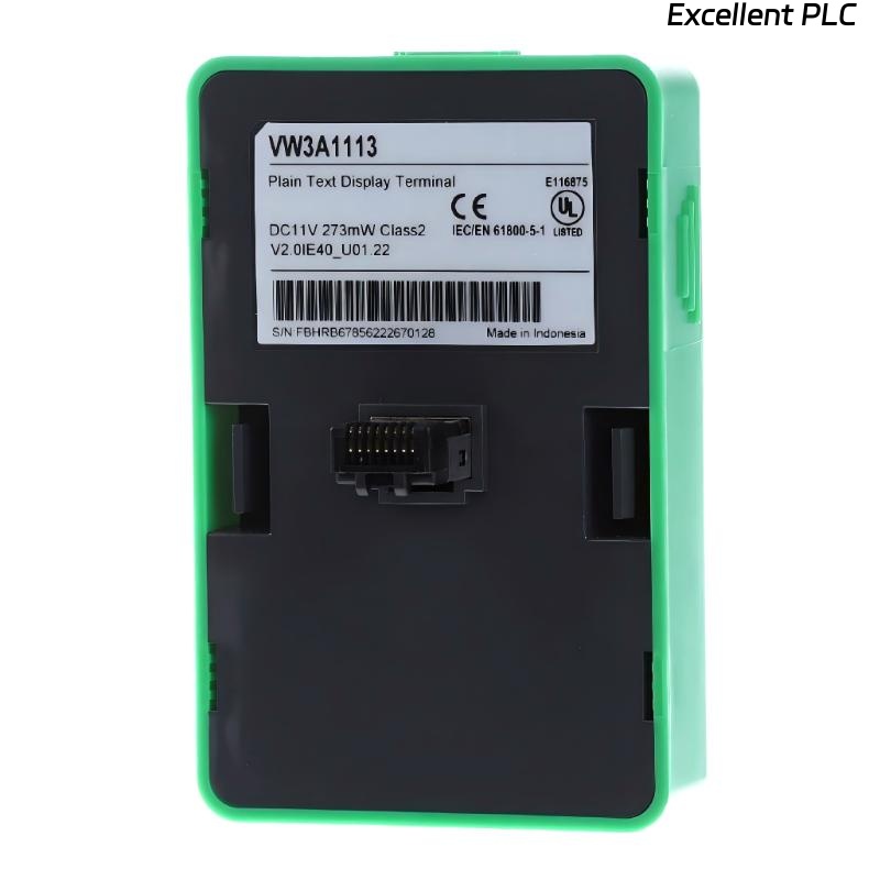 Schneider VW3A1113 Plain Text Display Terminal