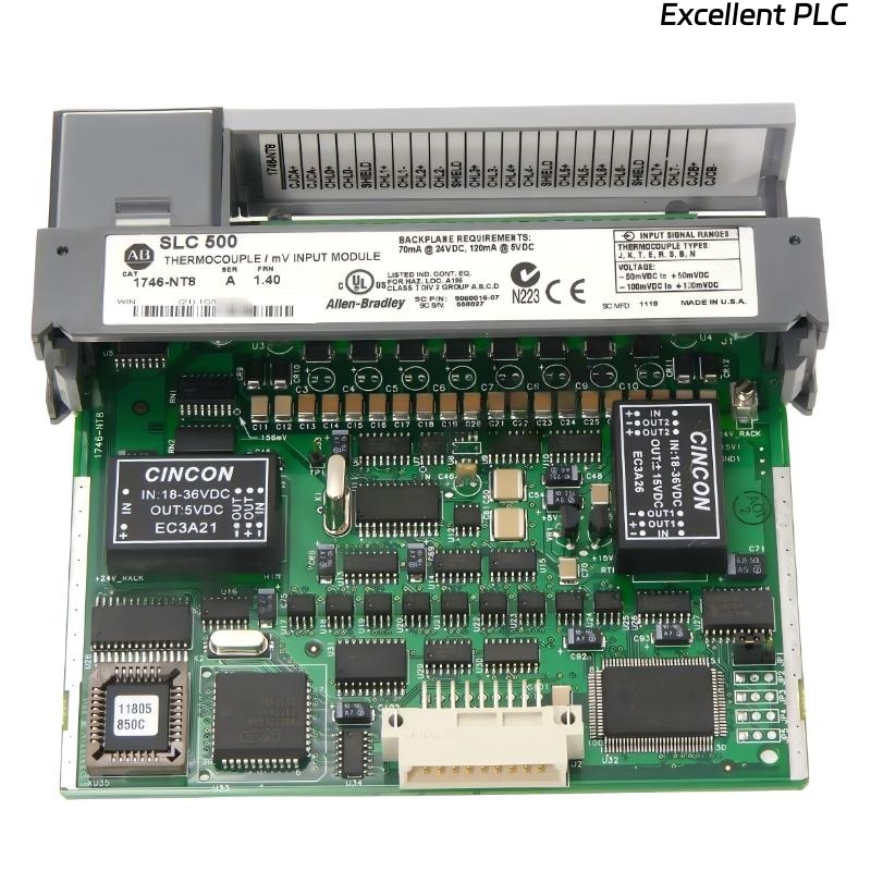 Allen Bradley 1746-NT8 Thermocouple/mV Analog Input Module
