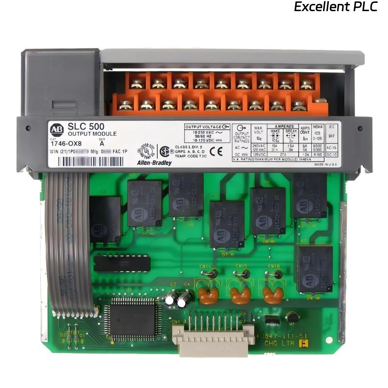 Allen Bradley 1746-OX8 Isolated Relay Output Module