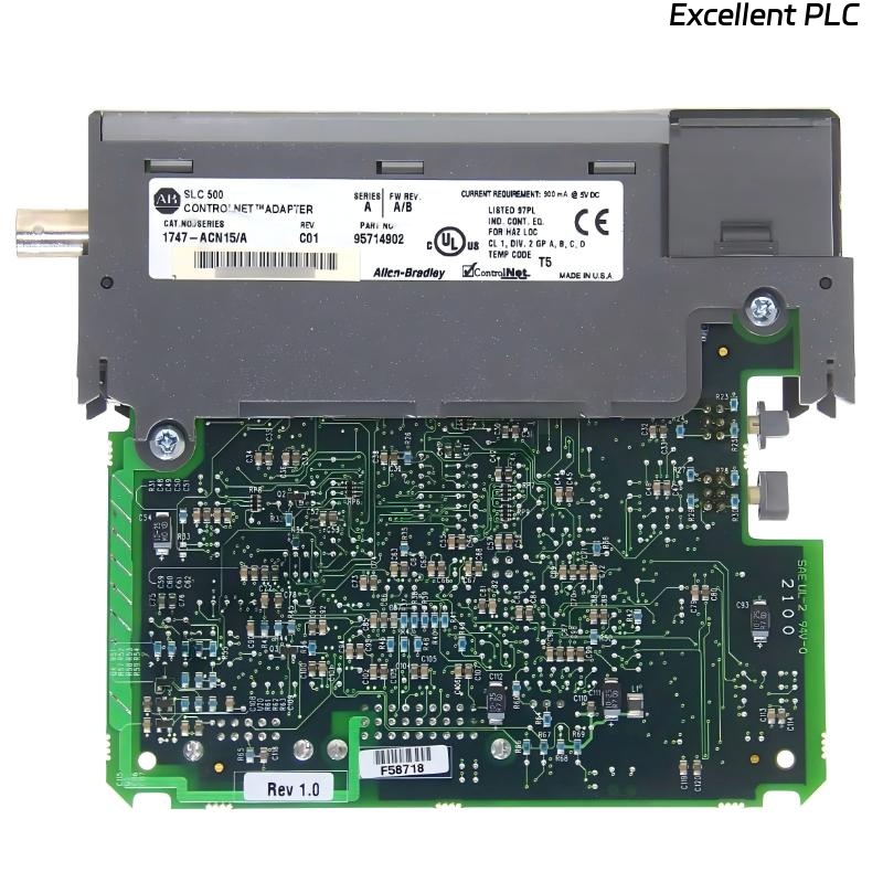 Allen Bradley 1747-ACNR15 ControlNet Adapter Module