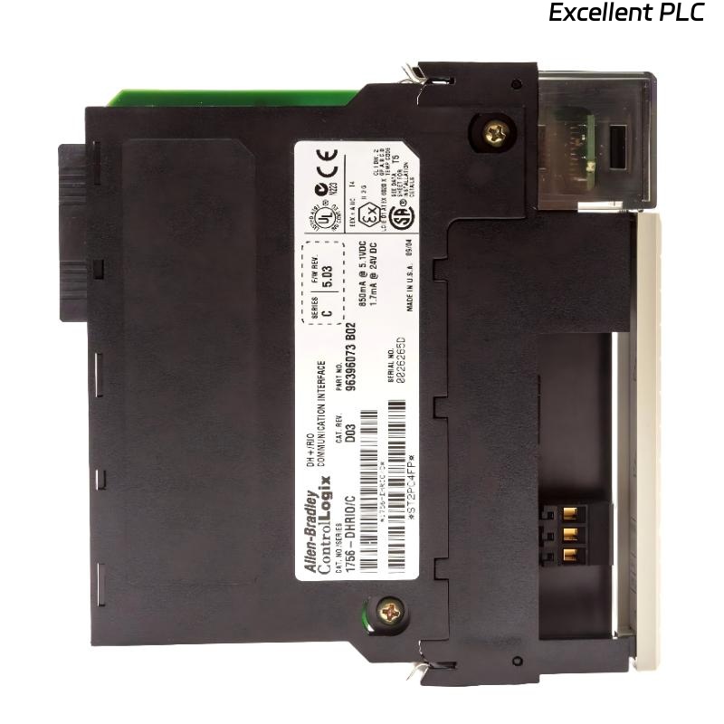 Allen Bradley 1756-DHRIO ControlLogix Remote I/O Communication Interface Module