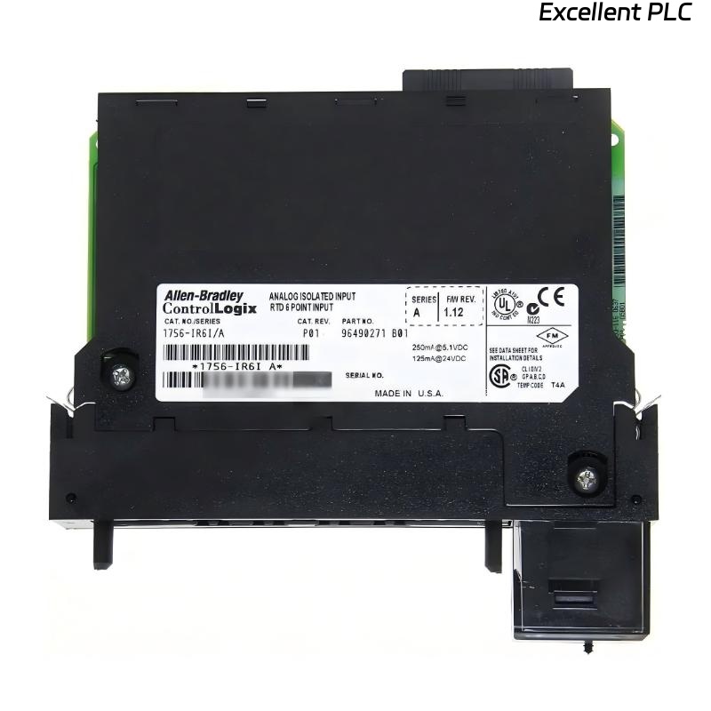 Allen Bradley 1756-IR6I/A ControlLogix Isolated RTD Input Module