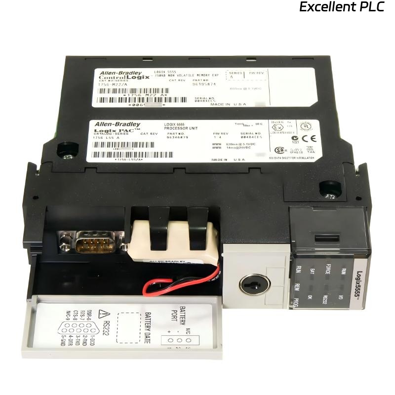 Allen Bradley 1756-L55M22 ControlLogix Logix5555 Processor