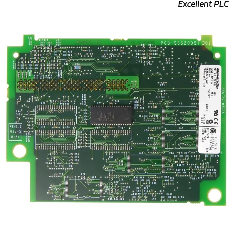 Allen Bradley 1756-M13 ControlLogix Logix5555 Expansion Memory Module
