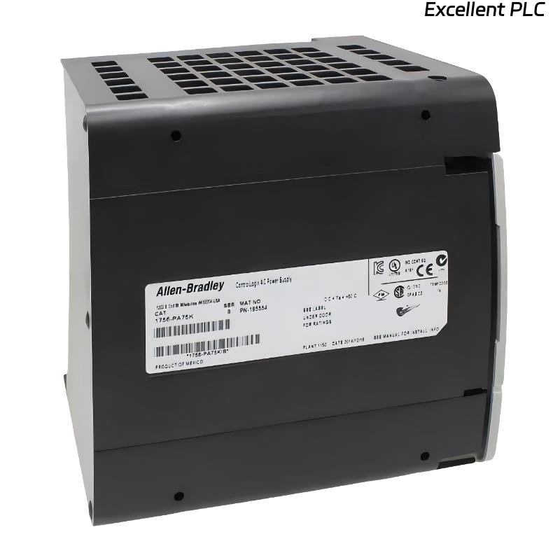 Allen Bradley 1756-PA75K ControlLogix AC Power Supply