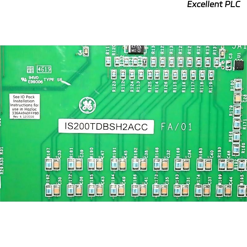 GE IS230TNDSH2A IS200TDBSH2ACC DIN Rail Module