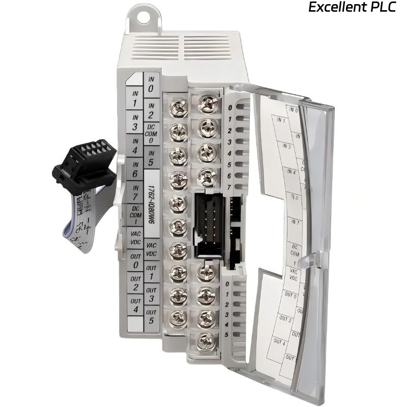 Allen Bradley 1762-IQ8OW6 MicroLogix 1200 DC Input/Relay Output Combination Module