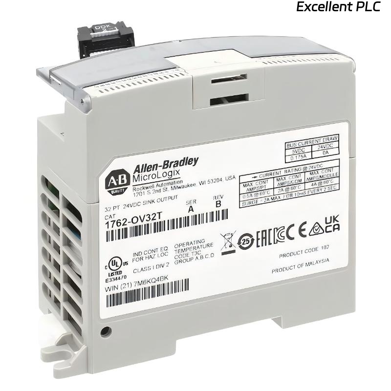 Allen Bradley 1762-OV32T MicroLogix 1200 32 Point DC Sink Output Module