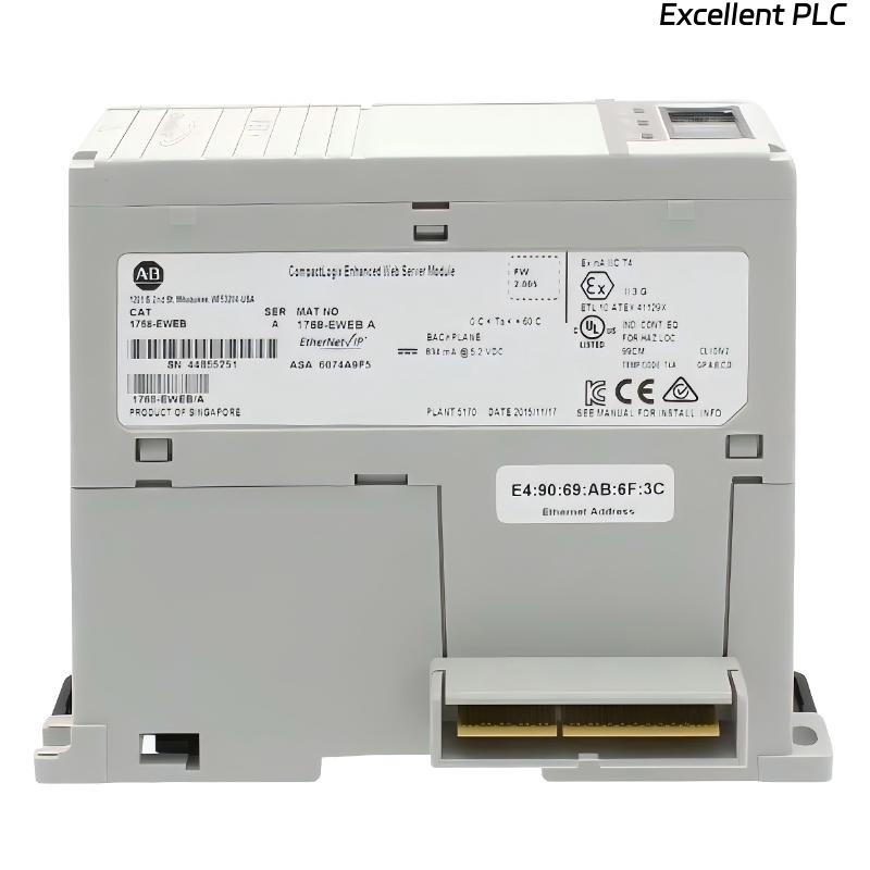 Allen Bradley 1768-EWEB CompactLogix Ethernet/IP Enhanced Web Server Module