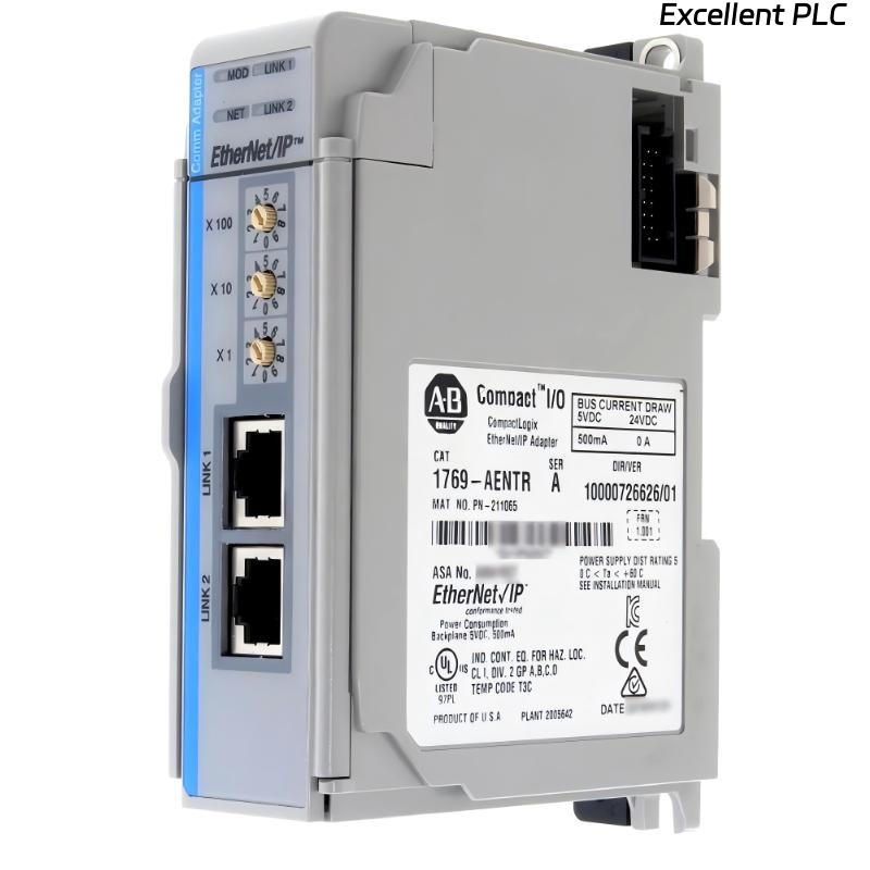 Allen Bradley 1769-AENTR CompactLogix EtherNet/IP Adapter Module
