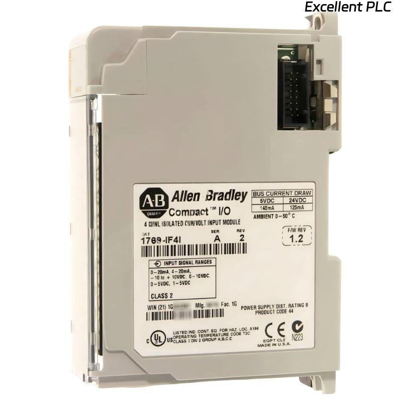 Allen Bradley 1769-IF4I CompactLogix 4 Channel Analog Current/Voltage Input Module