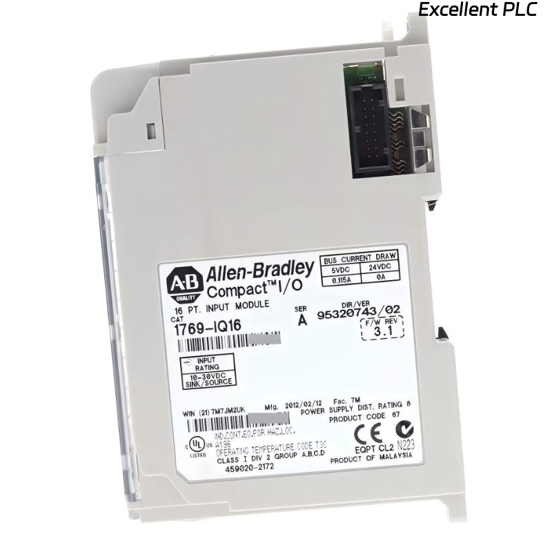 Allen Bradley 1769-IQ16 CompactLogix Compact Digital DC I/O Module