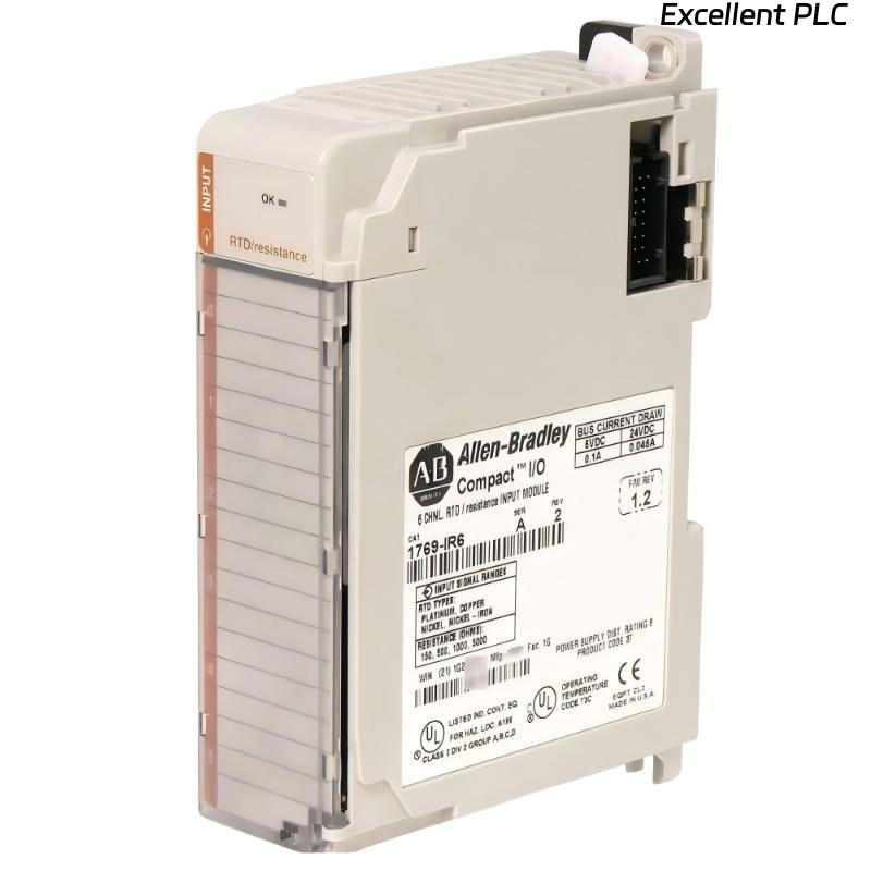 Allen Bradley 1769-IR6 CompactLogix 6 Channel RTD/Resistance Input Module