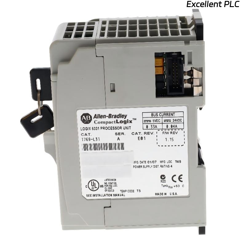 Allen Bradley 1769-L31 CompactLogix Dual Serial Port Controller