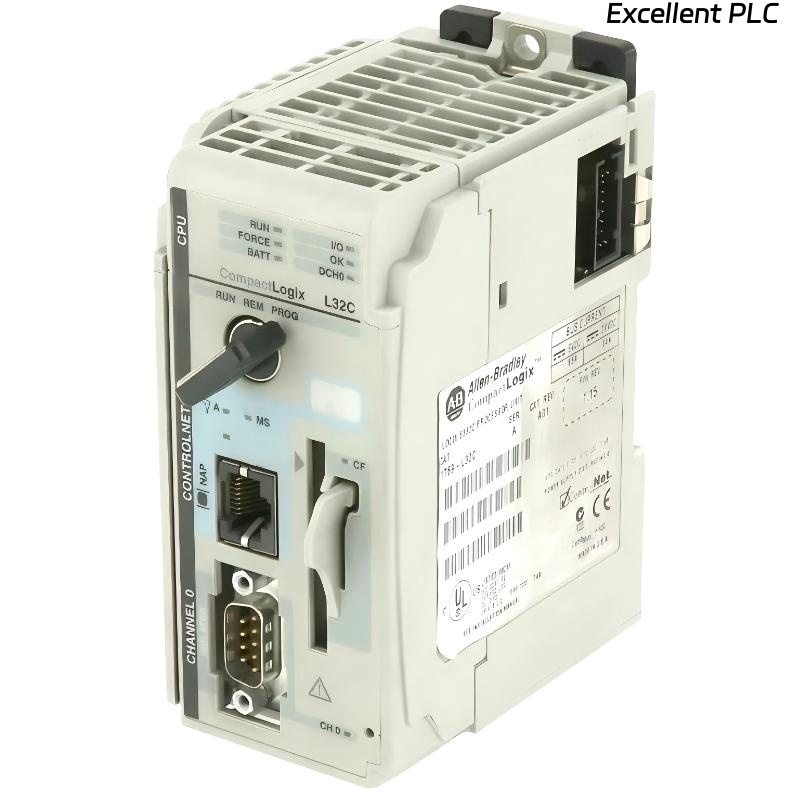 Allen Bradley 1769-L32C CompactLogix ControlNet Processor