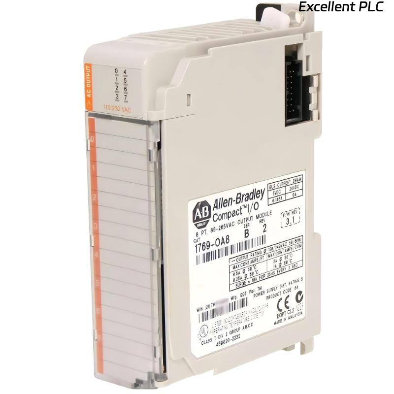 Allen Bradley 1769-OA8 CompactLogix AC Solid-state Output Module