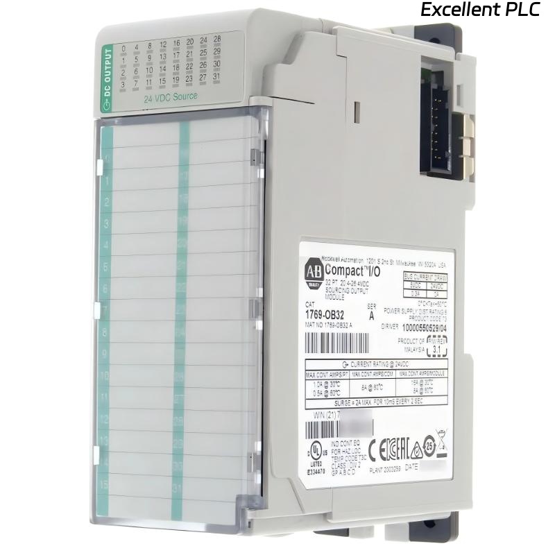 Allen Bradley 1769-OB32 CompactLogix 32 Point DC Source Output Module
