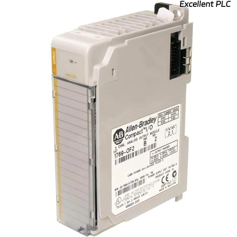 Allen Bradley 1769-OF2 CompactLogix 2 Channel Analog Current/Voltage Output Module