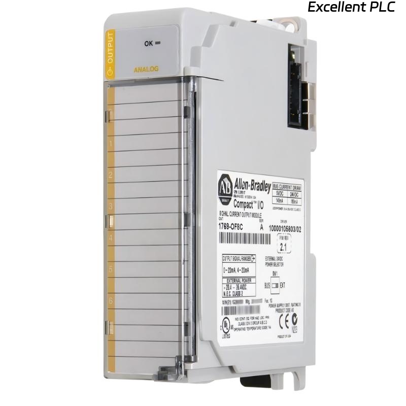 Allen Bradley 1769-OF8C CompactLogix 8 Channel Analog Current Output Module
