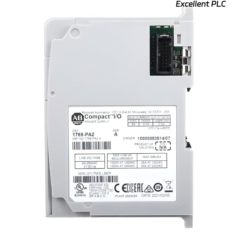 Allen Bradley 1769-PA2 CompactLogix Compact I/O Power Supply