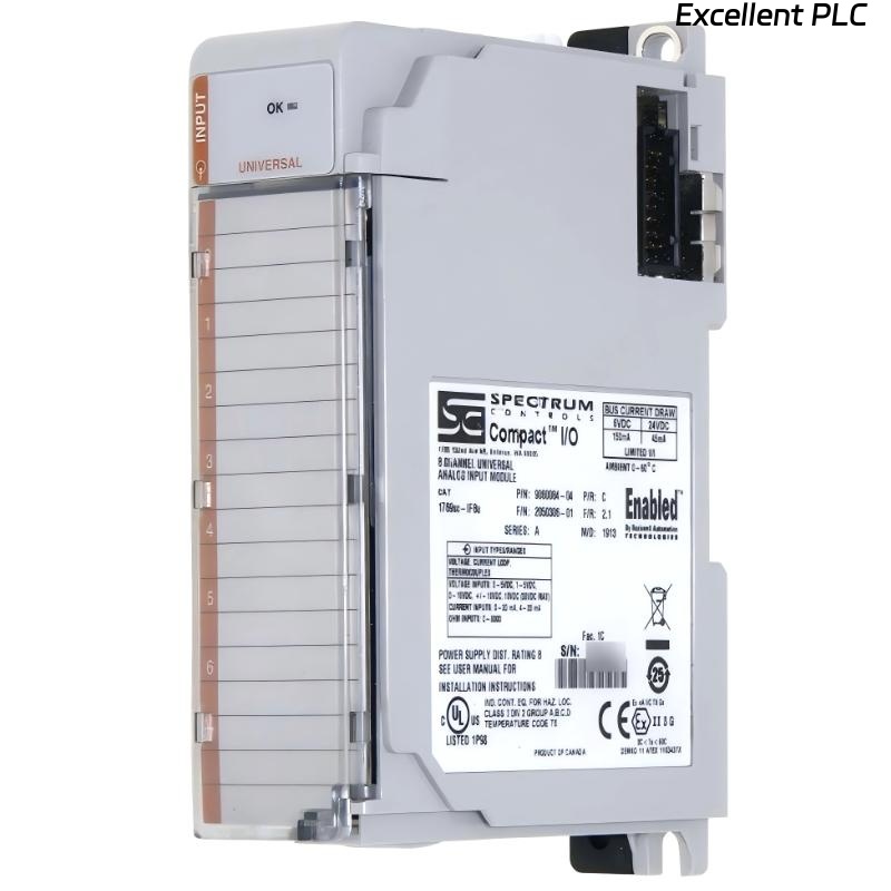 Allen Bradley 1769SC-IF8U CompactLogix 8 Channel Universal Analog Input Module