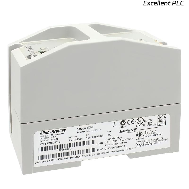 Allen Bradley 1783-EMS04T Stratix 6000 Ethernet Managed Switch