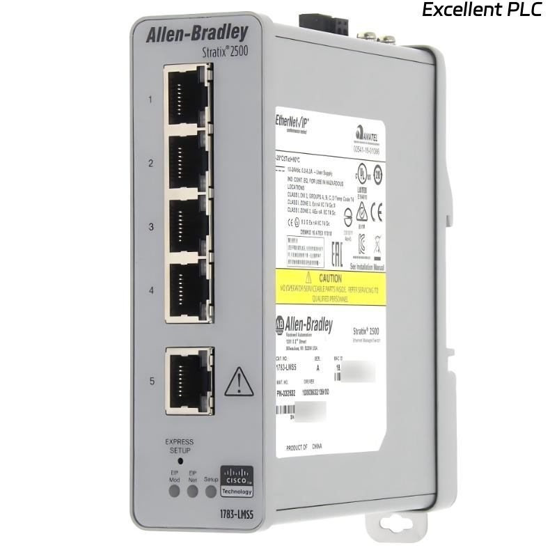 Allen Bradley 1783-LMS5 Stratix 2500 Lightly Managed EtherNet Switch