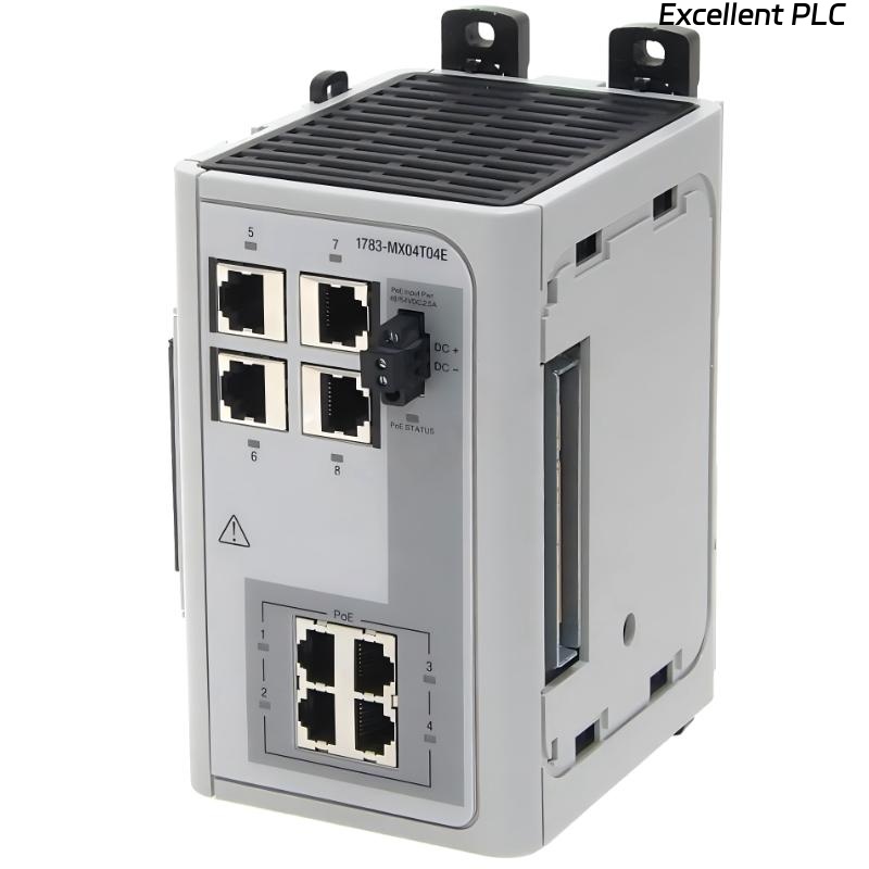 Allen Bradley 1783-MX04T04E Stratix 8000 Ethernet Managed Switch